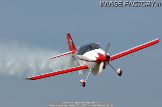 2006-06-10 Carpi Airshow 1586 Rans RV6